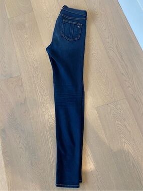 Rag & Bone Womens Dark Blue Slim Jeans
